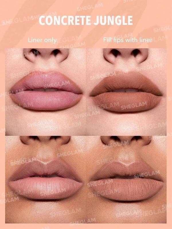 ست خط لب مدل Au Naturel شیگلم — تصویر ۱۲