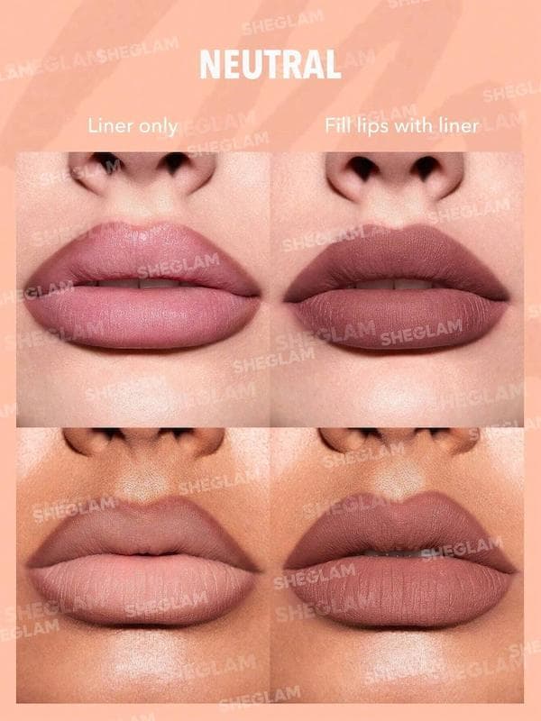 ست خط لب مدل Au Naturel شیگلم — تصویر ۴