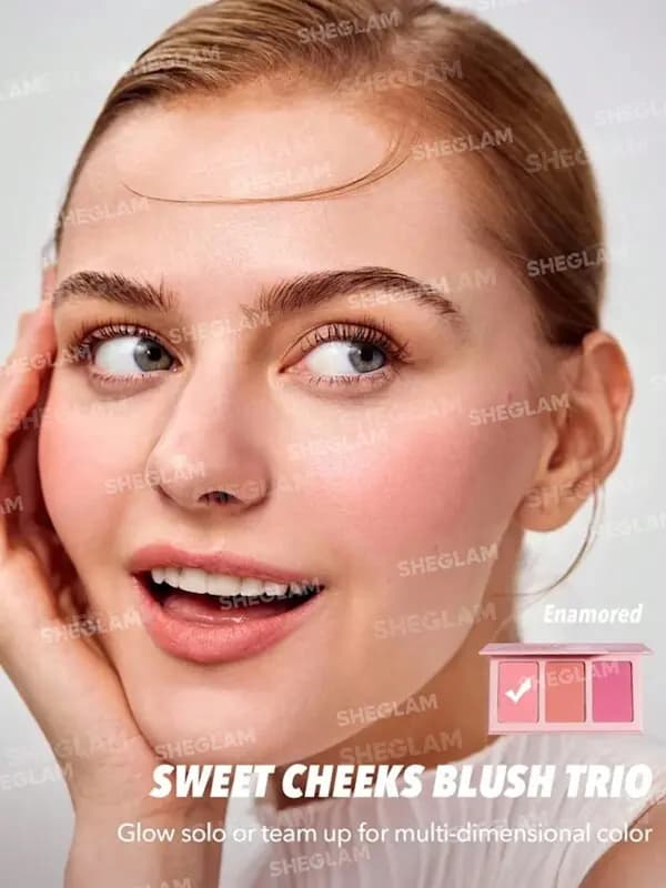 رژگونه 3رنگ enamored شیگلم — تصویر ۷