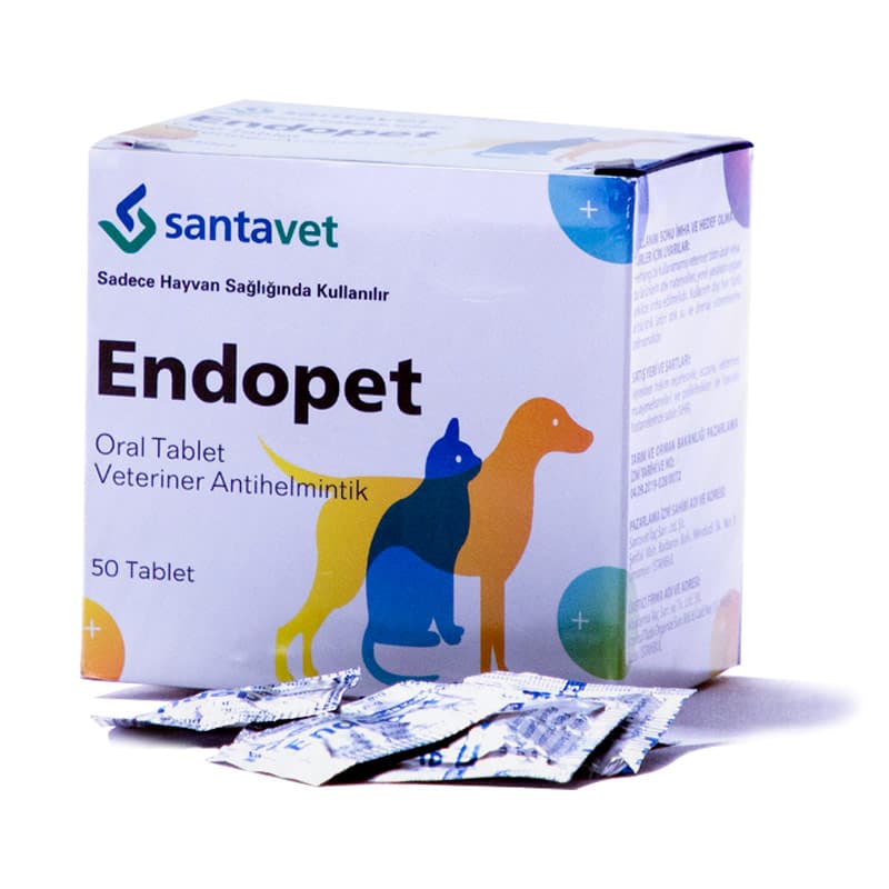 قرص ضد انگل سگ و گربه اندوپت Endopet تعداد 1 عدد