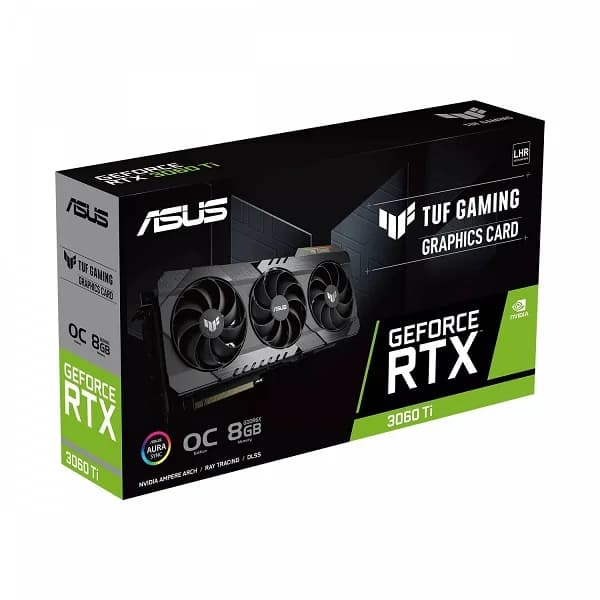 کارت گرافیک ایسوس ASUS TUF GAMING RTX 3060 Ti OC 8G — تصویر ۳