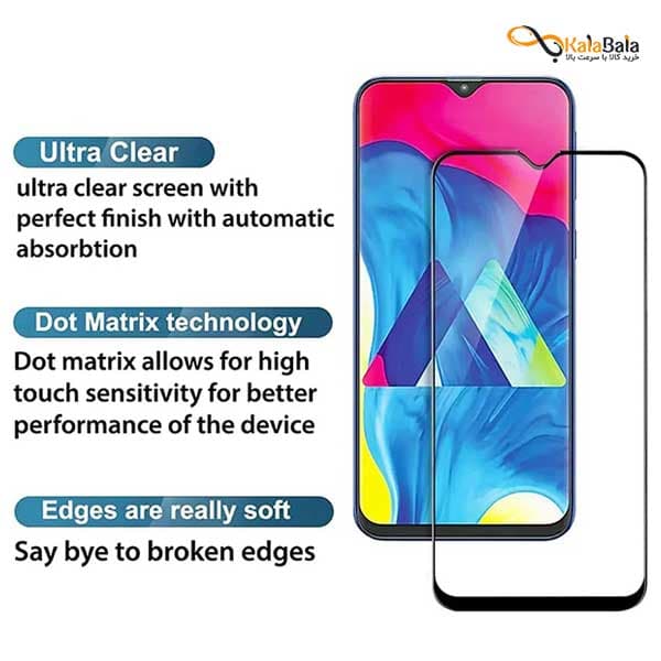 محافظ صفحه نمایش شیشهای آنتی استاتیک گوشی Xiaomi Poco M6 5G — تصویر ۶