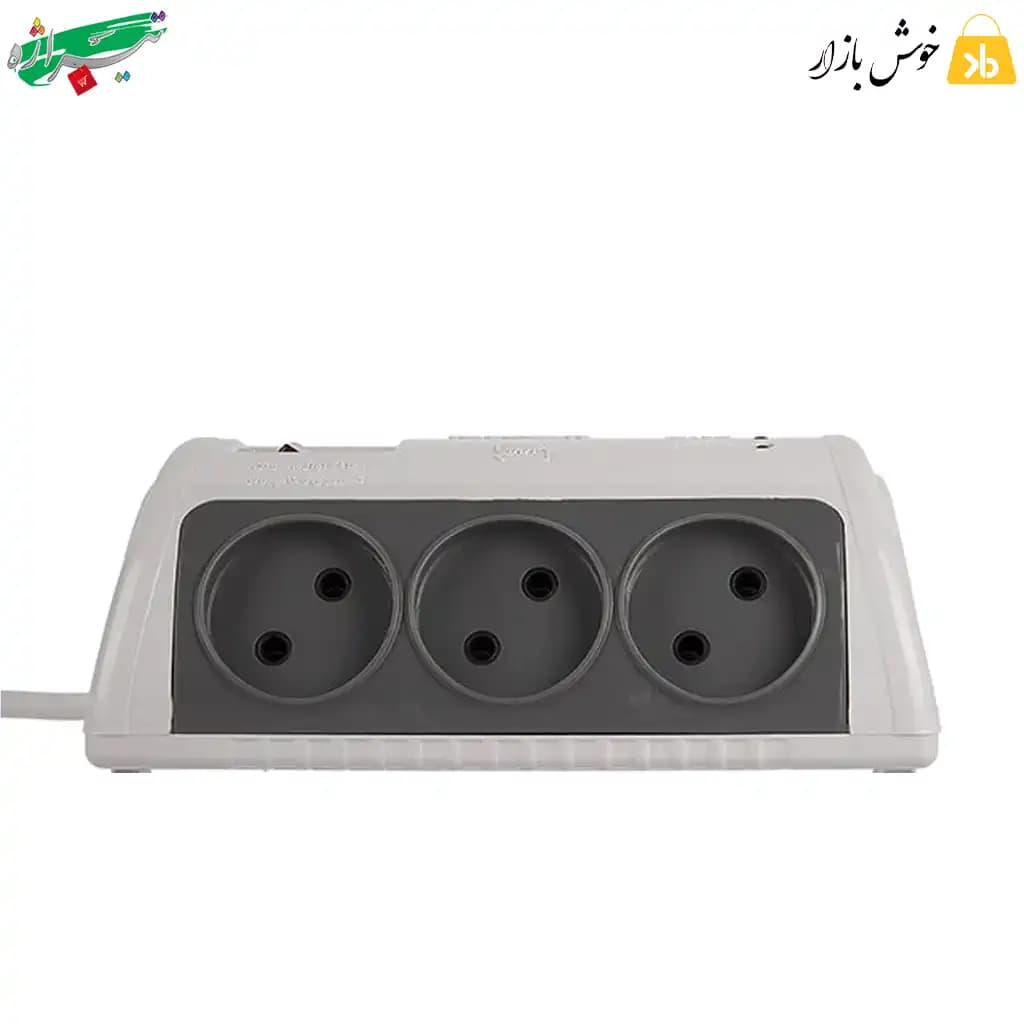 محافظ برق کامپیوتر و لوازم صوتی و تصویری تیراژه مدل فانتزی با کابل 3 متری — تصویر ۱۱