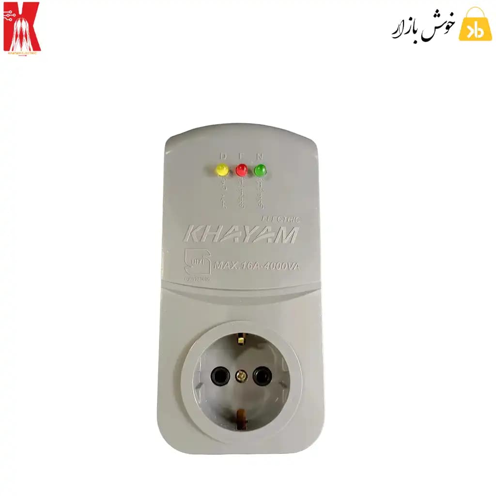 محافظ برق بدون سیم کولر گازی و پکیج خیام مدل kh8066