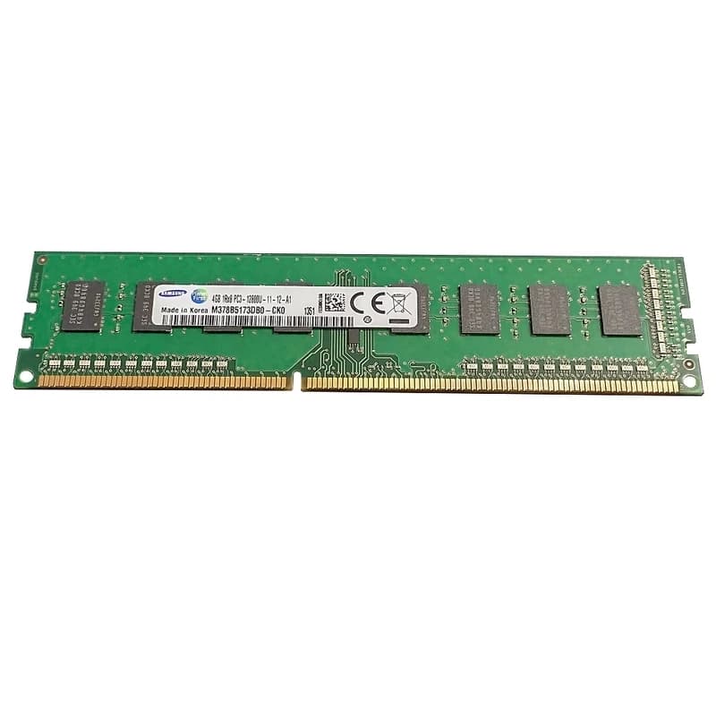 رم ddr3 سامسونگ ظرفیت 4 گیگابایت فرکانس 12800