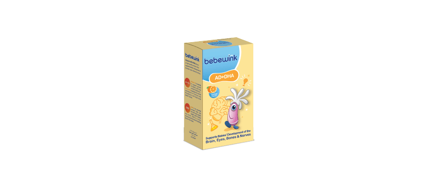 قطره آد و دی اچ ای بب وینک عبیدی/BEBEWINK AD+DHA