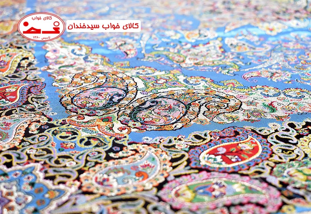 رومیزی ترمه رضایی مدل همایونی — تصویر ۶