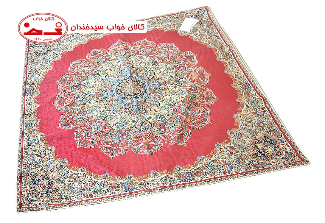 رومیزی ترمه رضایی مدل بختیاری — تصویر ۵
