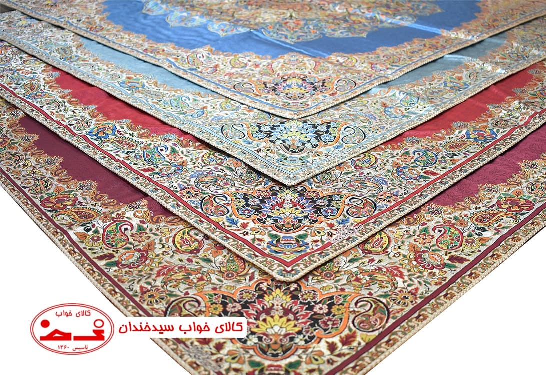 رومیزی ترمه رضایی مدل بختیاری — تصویر ۷