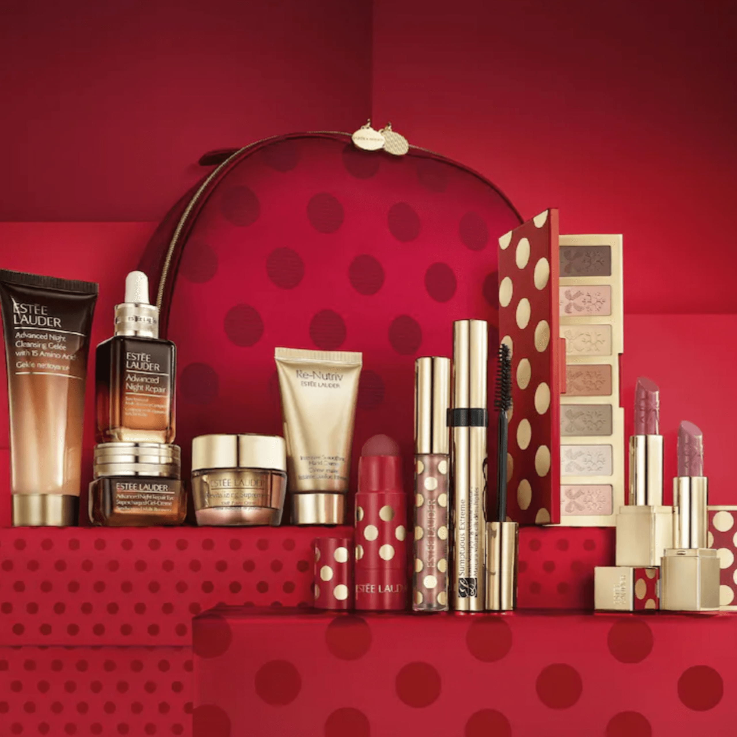 پک کریسمس استی لادر Estée Lauder 2026 | ست 11 محصول + کیف — تصویر ۸