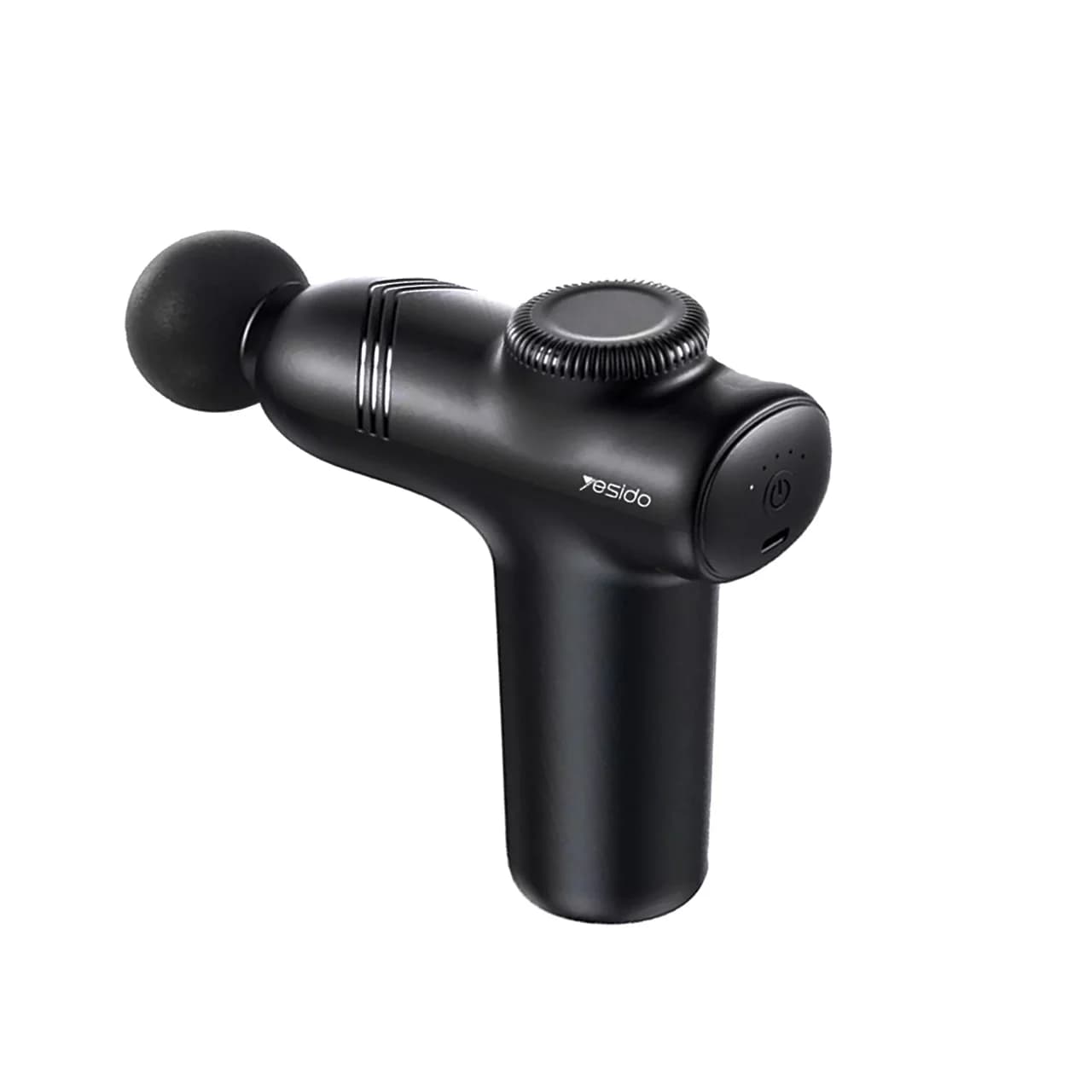 ماساژور شارژی تفنگی Yesido Massage Gun مدل MG01 – مشکی (گارانتی 12 ماه تعویض نیکان همراه) — تصویر ۲