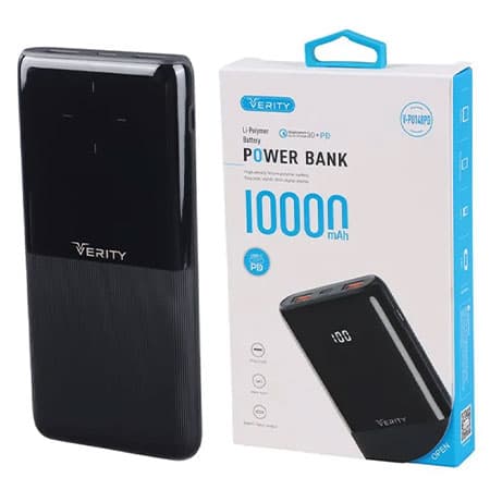 شارژر همراه وریتی مدل V-PU148PD ظرفیت 10000 میلی آمپر ساعت — تصویر ۵