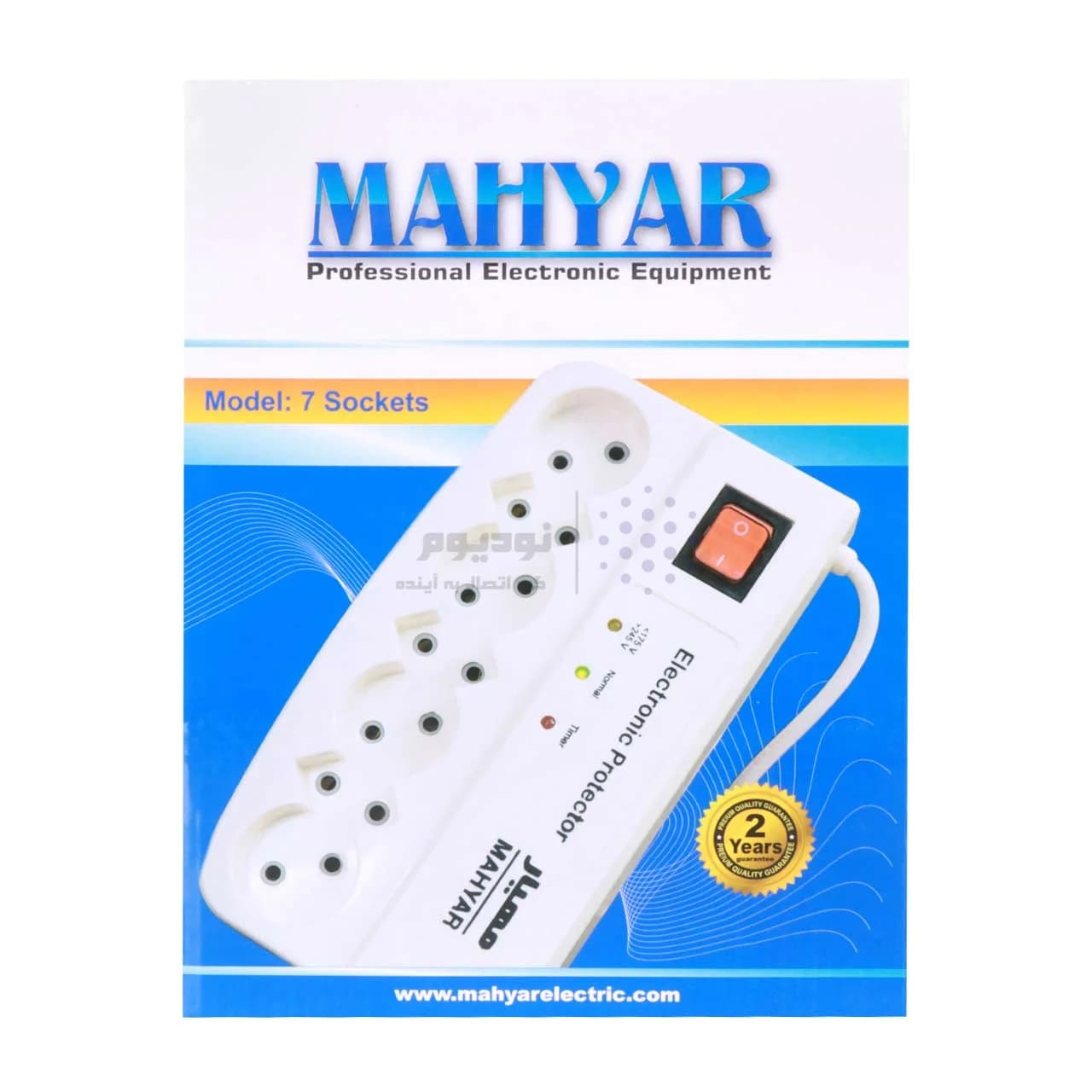 محافظ برق 7 خانه Mahyar کلید دار 3 متری – RYL — تصویر ۹