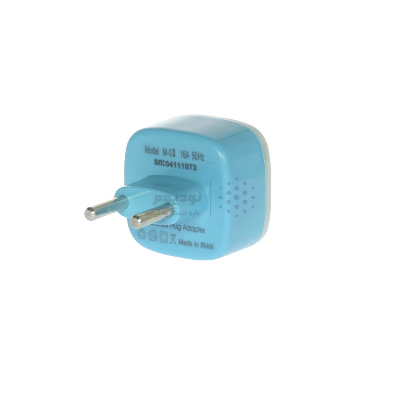 تبدیل برق 3 به 2 CHERLO مدل M-03- آبی – SMO — تصویر ۵