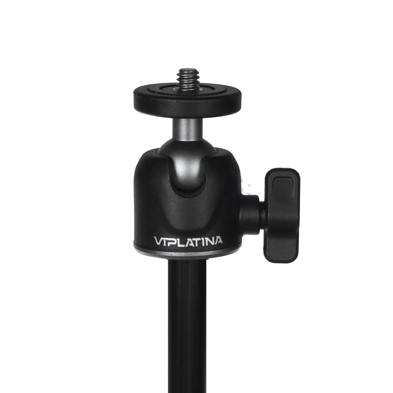 سه پایه نگه دارنده گوشی موبایل و دوربین VIPLATINA مدل VH55 – مشکی (گارانتی 12 ماه تعویض نیکان همراه) — تصویر ۷