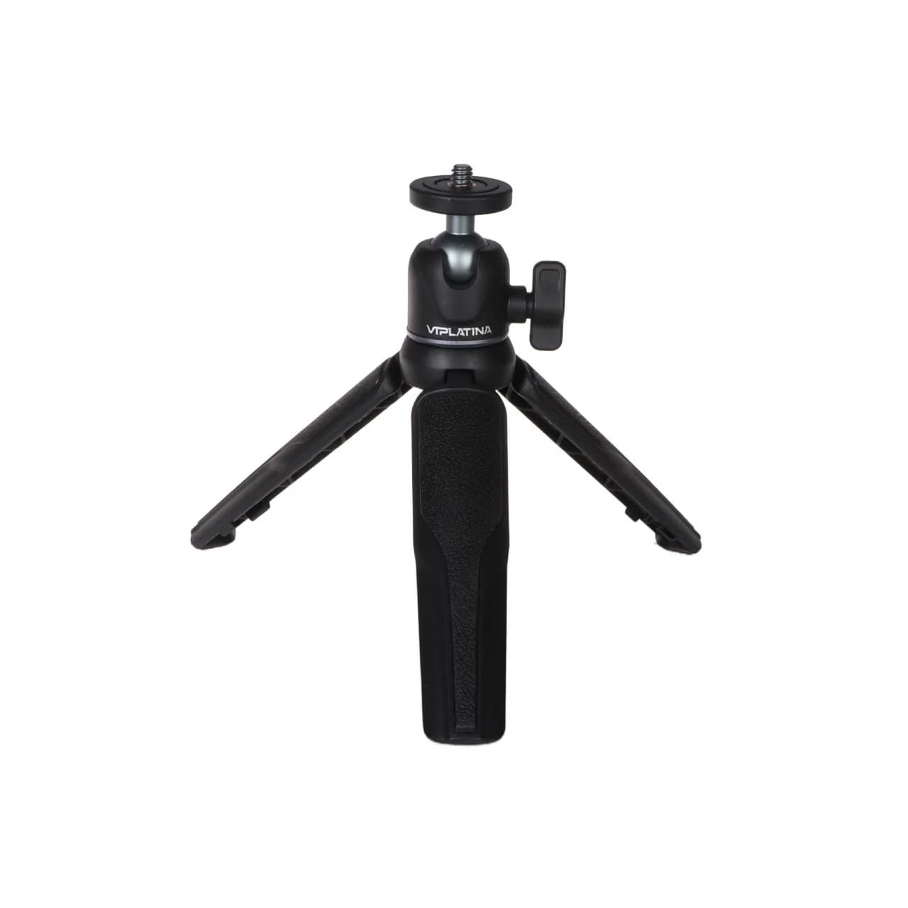 سه پایه نگه دارنده گوشی موبایل و دوربین VIPLATINA مدل VH55 – مشکی (گارانتی 12 ماه تعویض نیکان همراه) — تصویر ۲