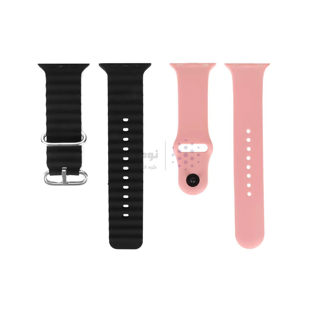 پک ساعت هوشمند KEQIWEAR مدل KW71 ULTRA3 MINI – مشکی — تصویر ۶