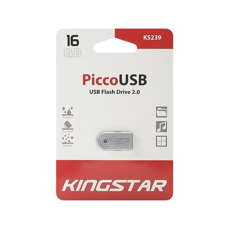 فلش مموری USB2.0 کینگ استار مدل Picco KS239 ظرفیت 16 گیگابایت — تصویر ۷