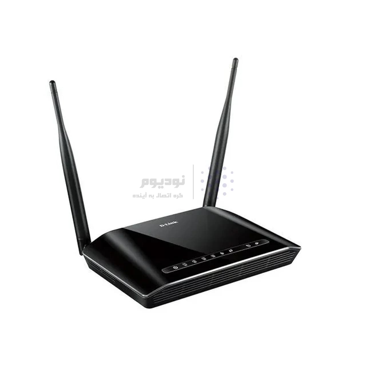 مودم D-link 2750u Wireless N 300 ADSL2+ Modem Router – مشکی — تصویر ۴