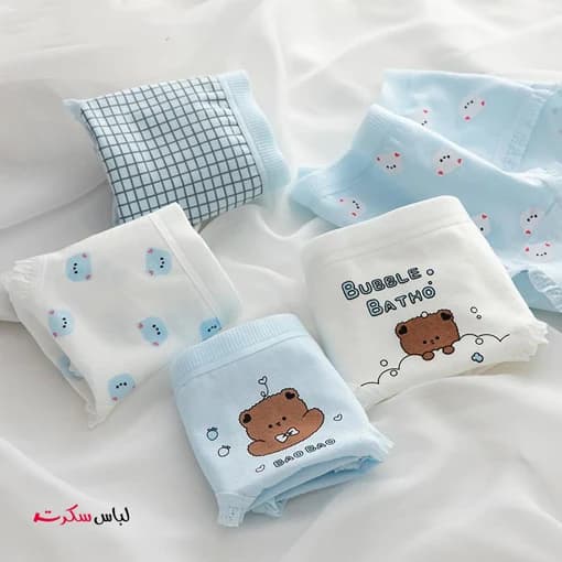 شورت نخی سایز بزرگ بسته 2 عددی lsb002 — تصویر ۴