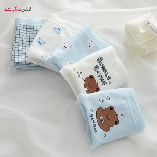 شورت نخی سایز بزرگ بسته 2 عددی lsb002 — تصویر ۲