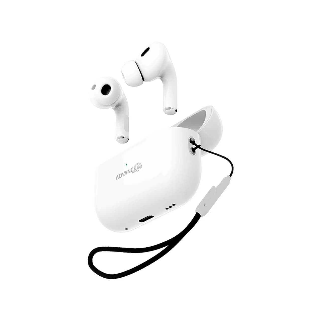 ایرفون بی سیم Advance Media مدل A-R1 ANC+ENC – سفید (گارانتی یکساله ویستا حافظه)