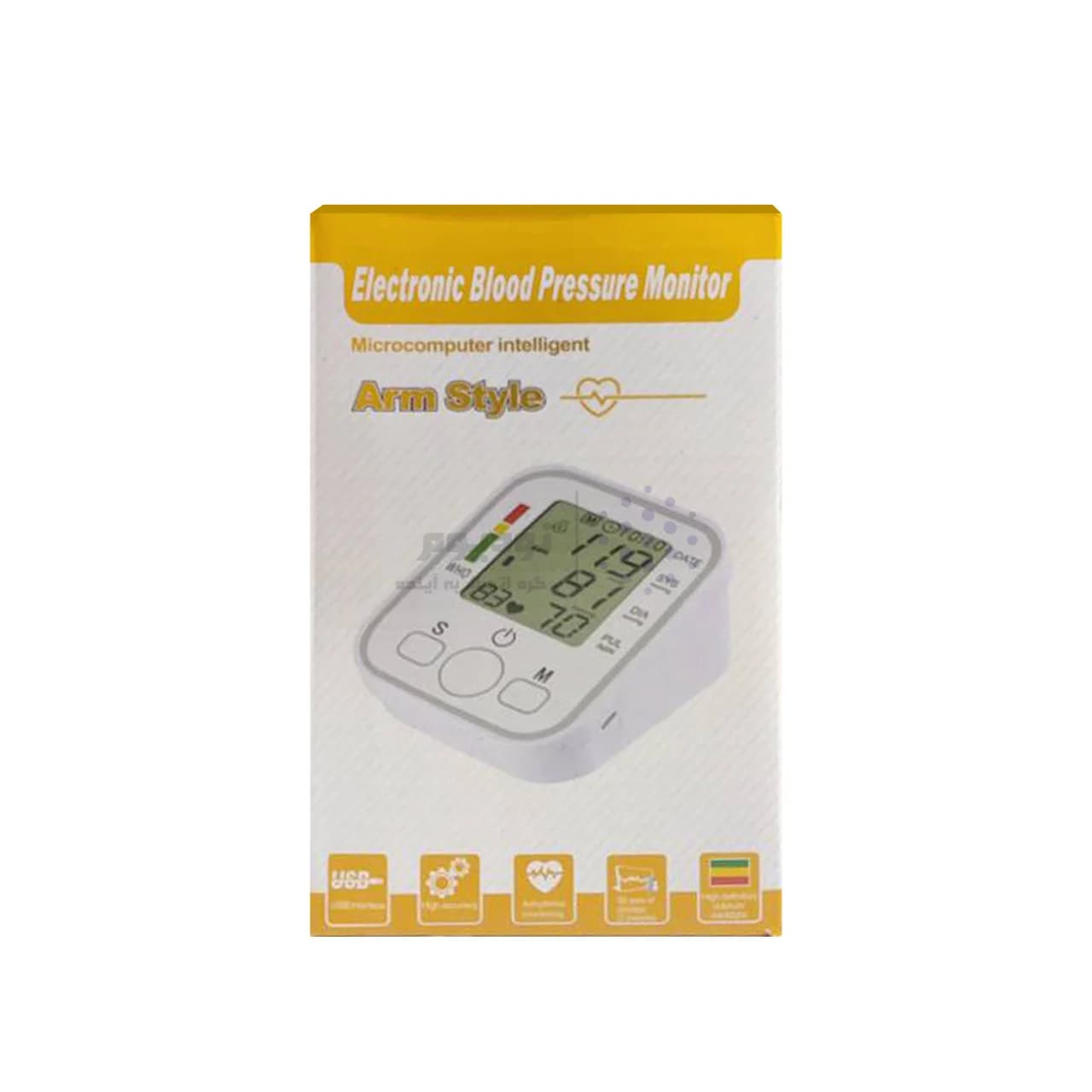 دستگاه اندازه گیری فشار خون Arm Style مدل FO-4135 – سفید — تصویر ۹
