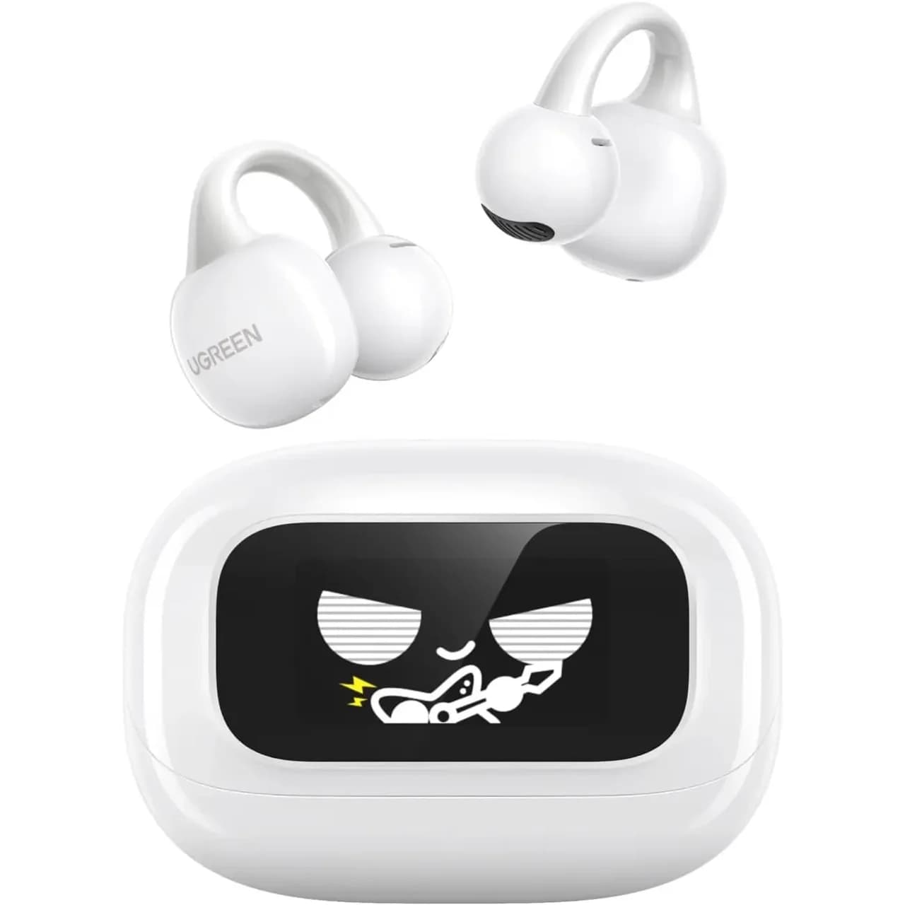 ایرفون بی سیم UGREEN مدل ClipBuds Magic WS208-55136 – سفید (گارانتی 18 ماهه آسان پیشرو)