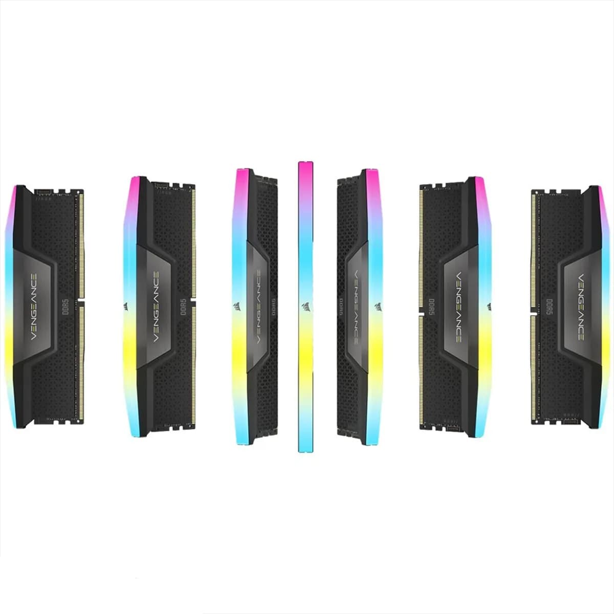 رم دسکتاپ کورسیر CORSAIR VENGEANCE RGB 32GB DDR5 5600MHz CL40 — تصویر ۴