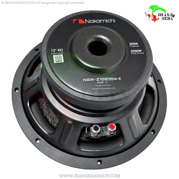 ساب ووفر ناکامچی مدل nakamichi nsw-z-1203s4-ll سایز 12 اینچ — تصویر ۷