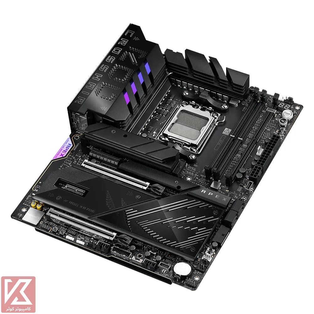 مادربرد ایسوس وایرلس ROG CROSSHAIR X870E APEX WIFI DDR5 — تصویر ۷