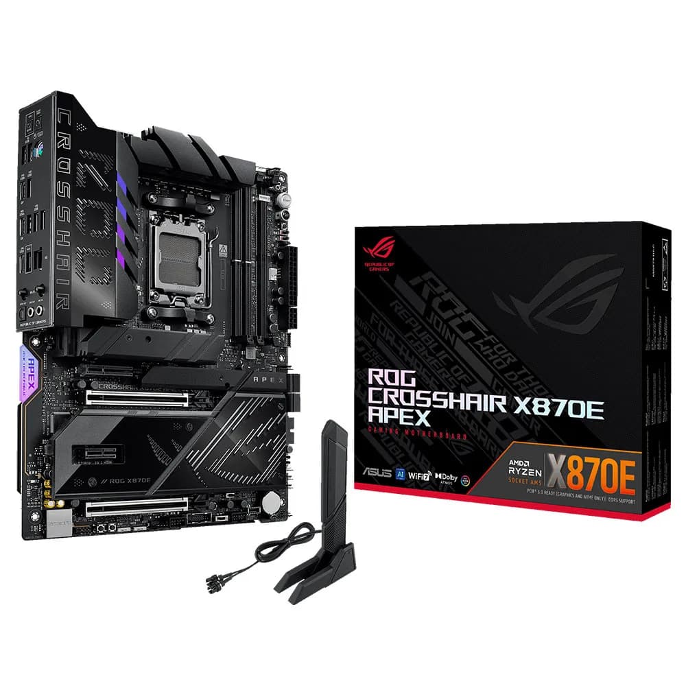 مادربرد ایسوس وایرلس ROG CROSSHAIR X870E APEX WIFI DDR5