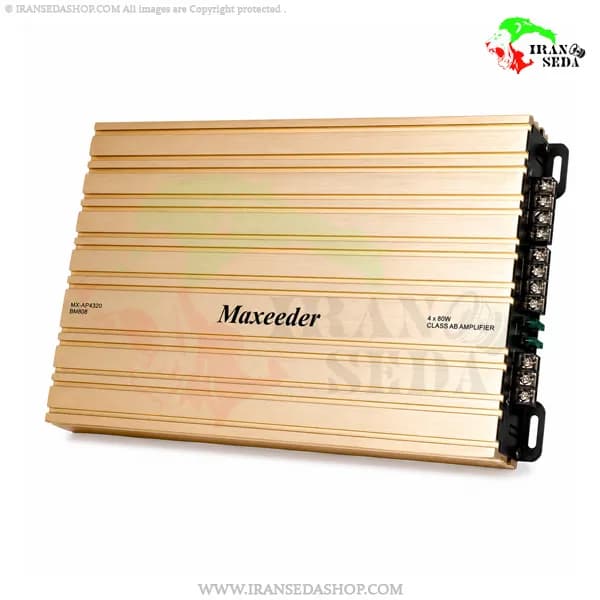 آمپلی فایر 4 کانال مکسیدر مدل maxeeder bm808