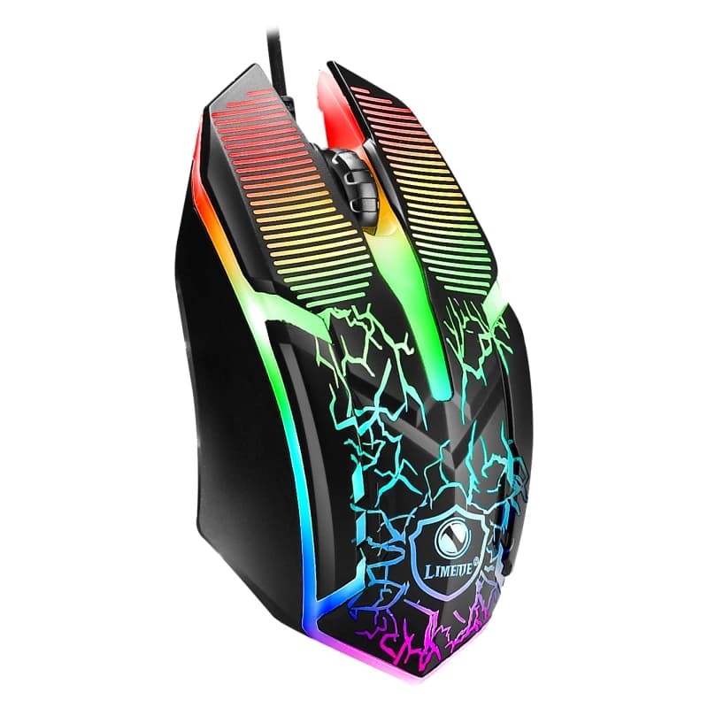 کیبورد و ماوس گیمینگ Limeide Metal Storm T21 – حرفهای با نورپردازی RGB — تصویر ۱۲