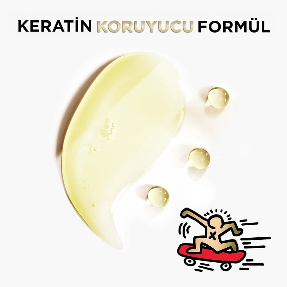 روغن مو ترمیمکننده کراتین پنتن مدل KERATIN PROTECT محافظ و تقویتکننده موهای آسیبدیده حجم 100 میلیلیتر — تصویر ۵