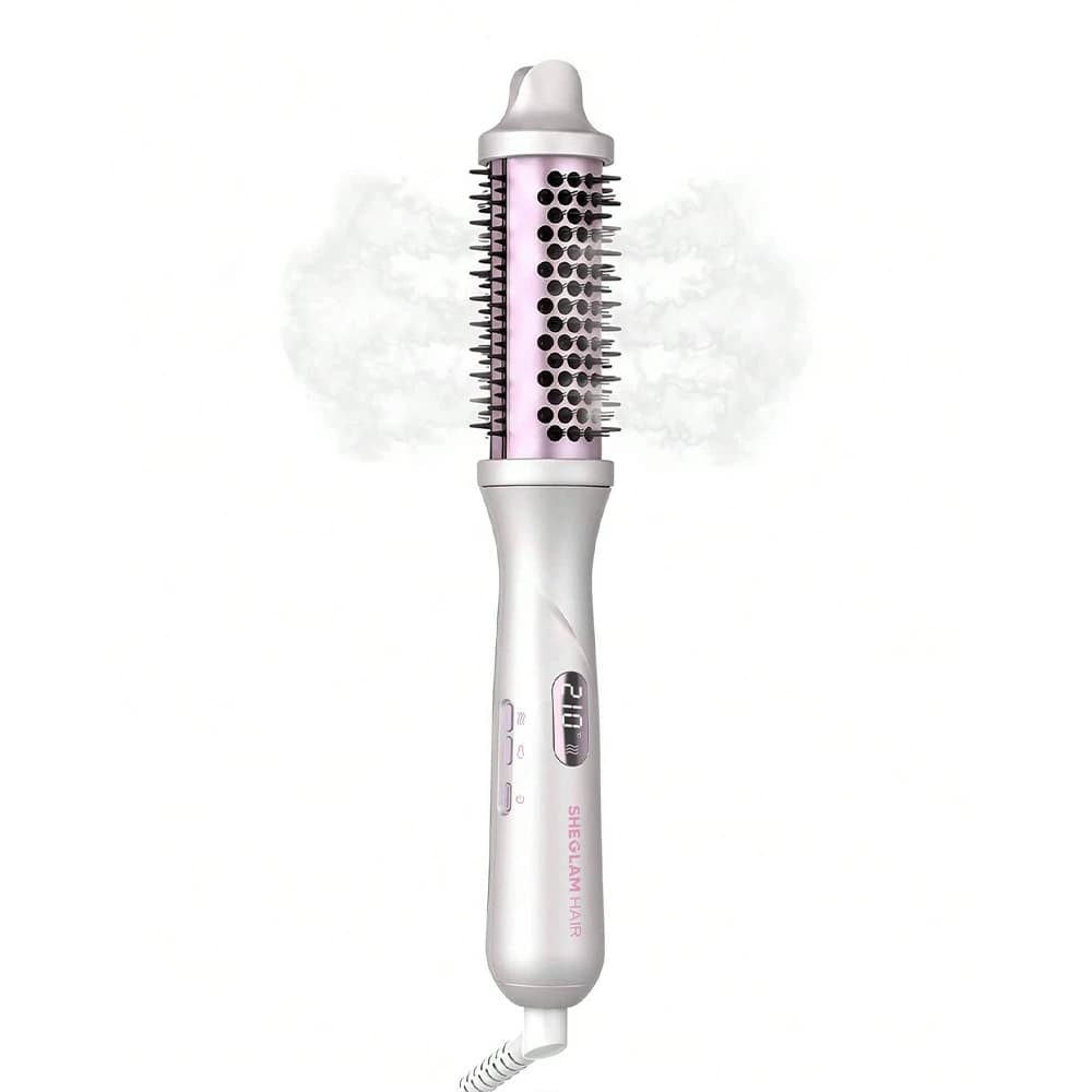 برس حرارتی گرد بخاردار حالت‌دهنده مو شیگلم مدل Hydra Shot Steam Pro سایز 38mm