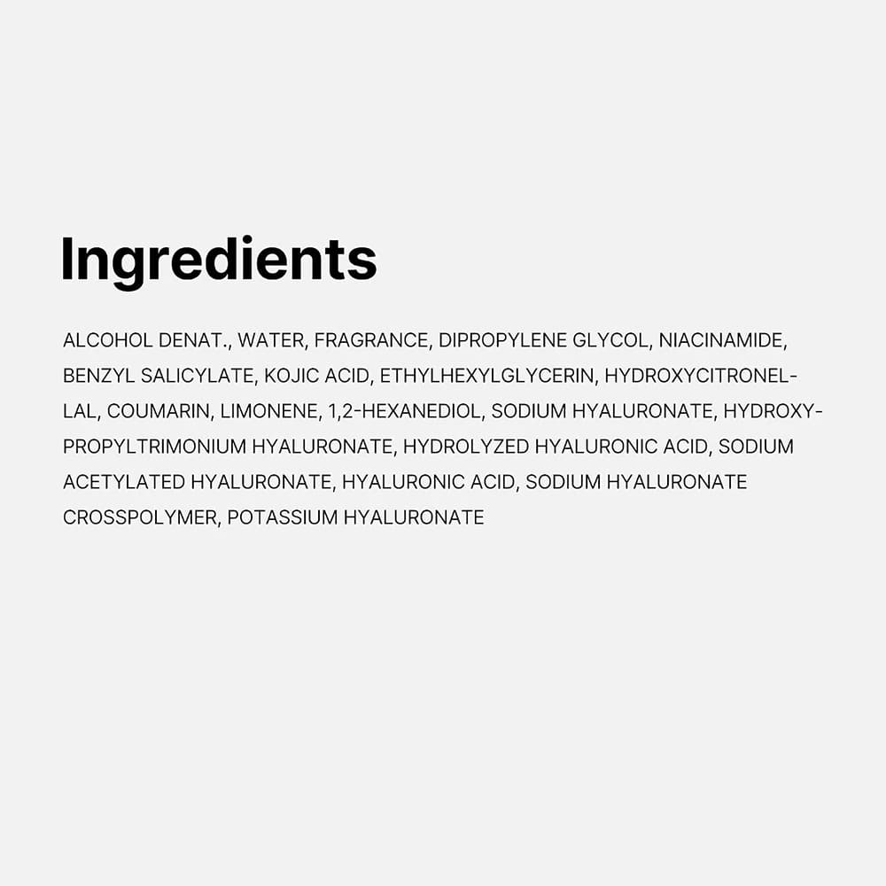 میست خوشبوکننده مو و بدن مدی کیوب مدل GLOW VANILLA رایحه وانیل حاوی کوجیک اسید و هیالورونیک اسید حجم 100 میلی‌لیتر — تصویر ۸