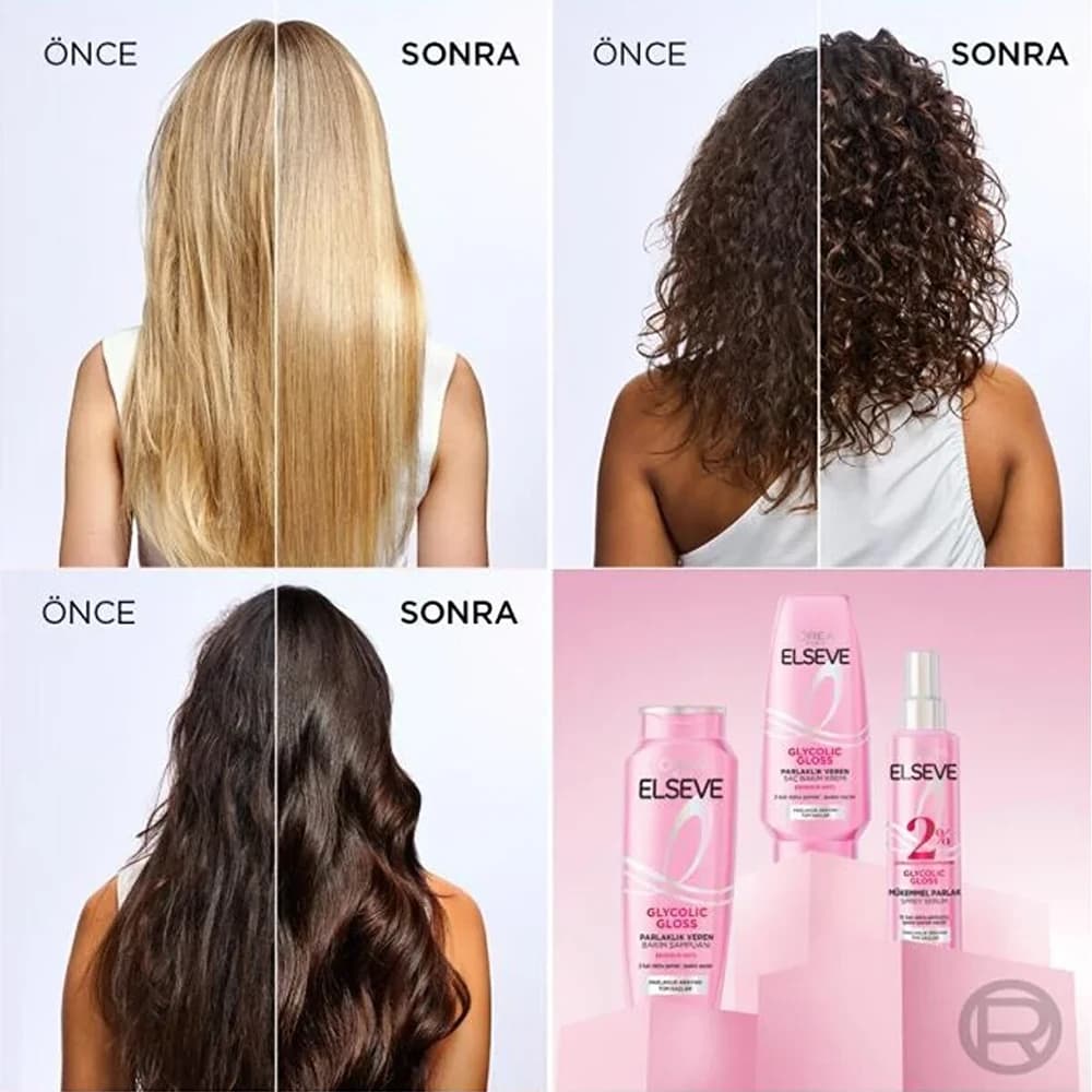 نرمکننده مو السیو مدل GLYCOLIC GLOSS مناسب موهای کدر حجم 250 میلیلیتر — تصویر ۱۰