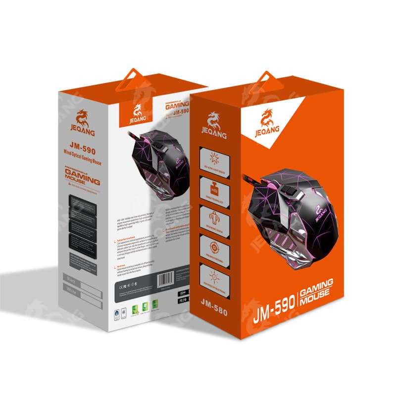 ماوس گیمینگ سیم دار جکنگ مدل JM-590 — تصویر ۵