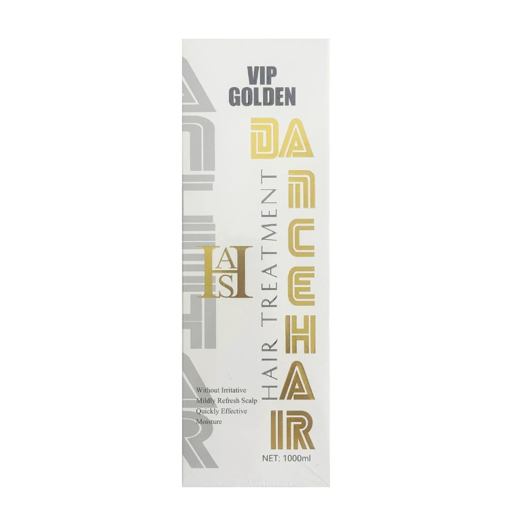 ماسک مو دنس هیر مدل VIP GOLDEN آبرسان و ترمیم‌کننده مو حجم 1000 میلی‌لیتر — تصویر ۳