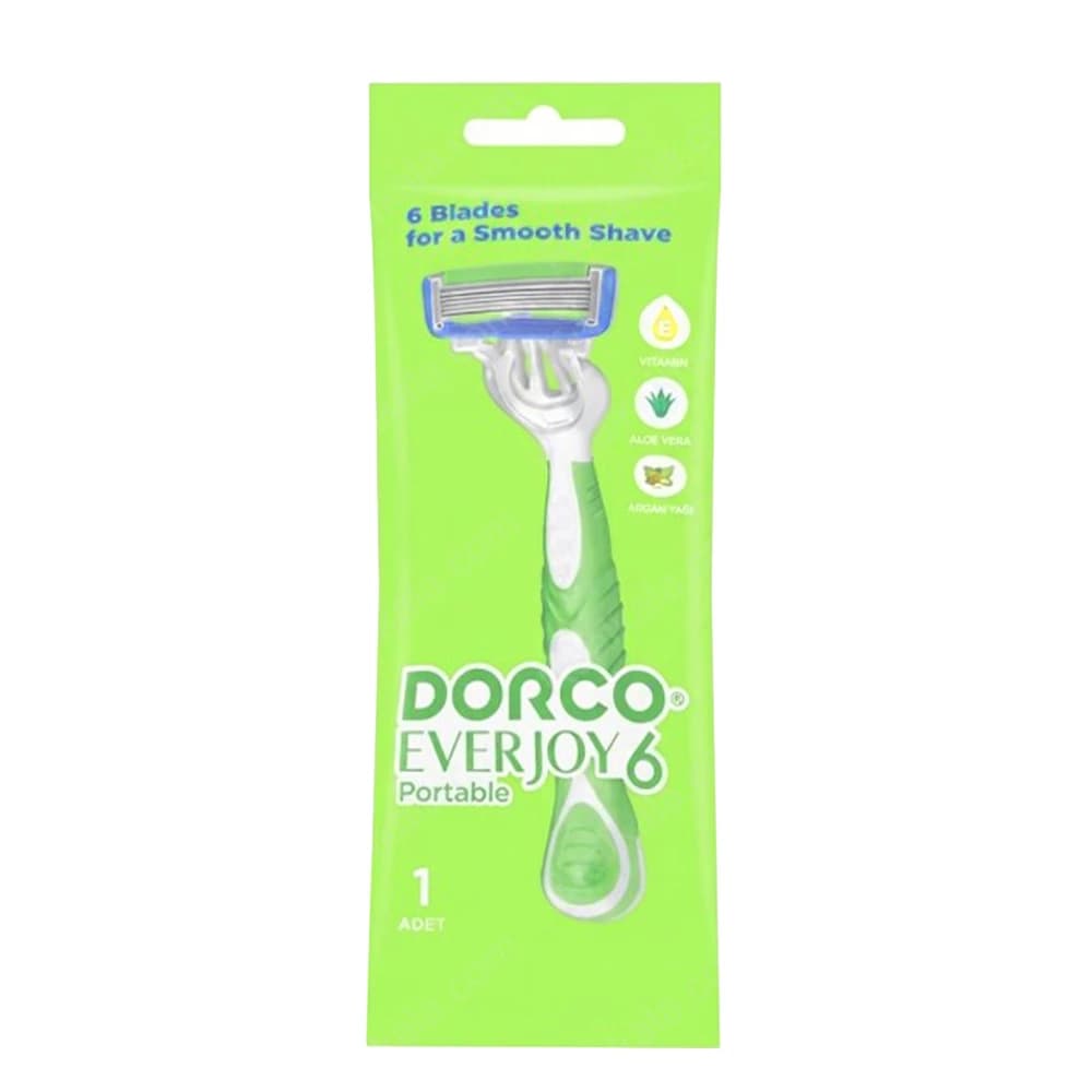 خودتراش 6 تیغه زنانه دورکو مدل EVERJOY 6 بسته 1 عددی
