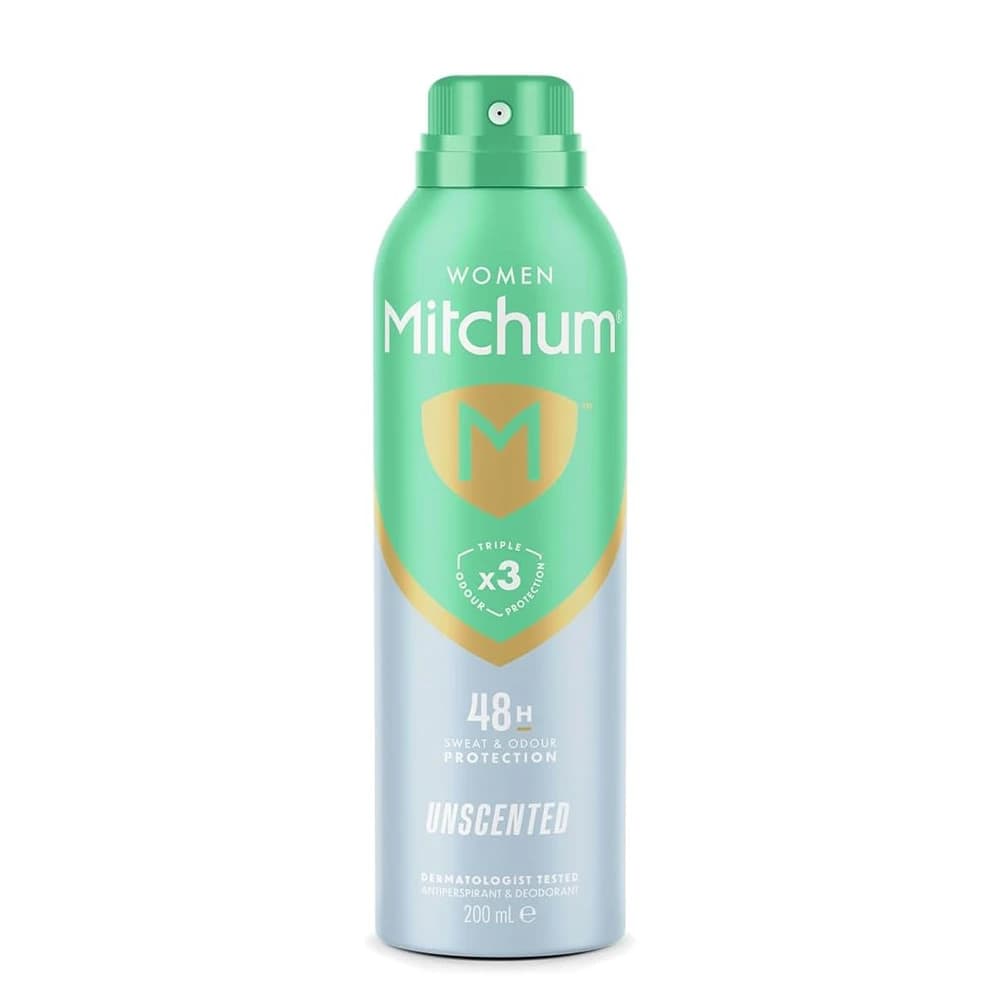 اسپری ضدتعریق زنانه میچام مدل UNSCENTED حجم 200 میلی‌لیتر
