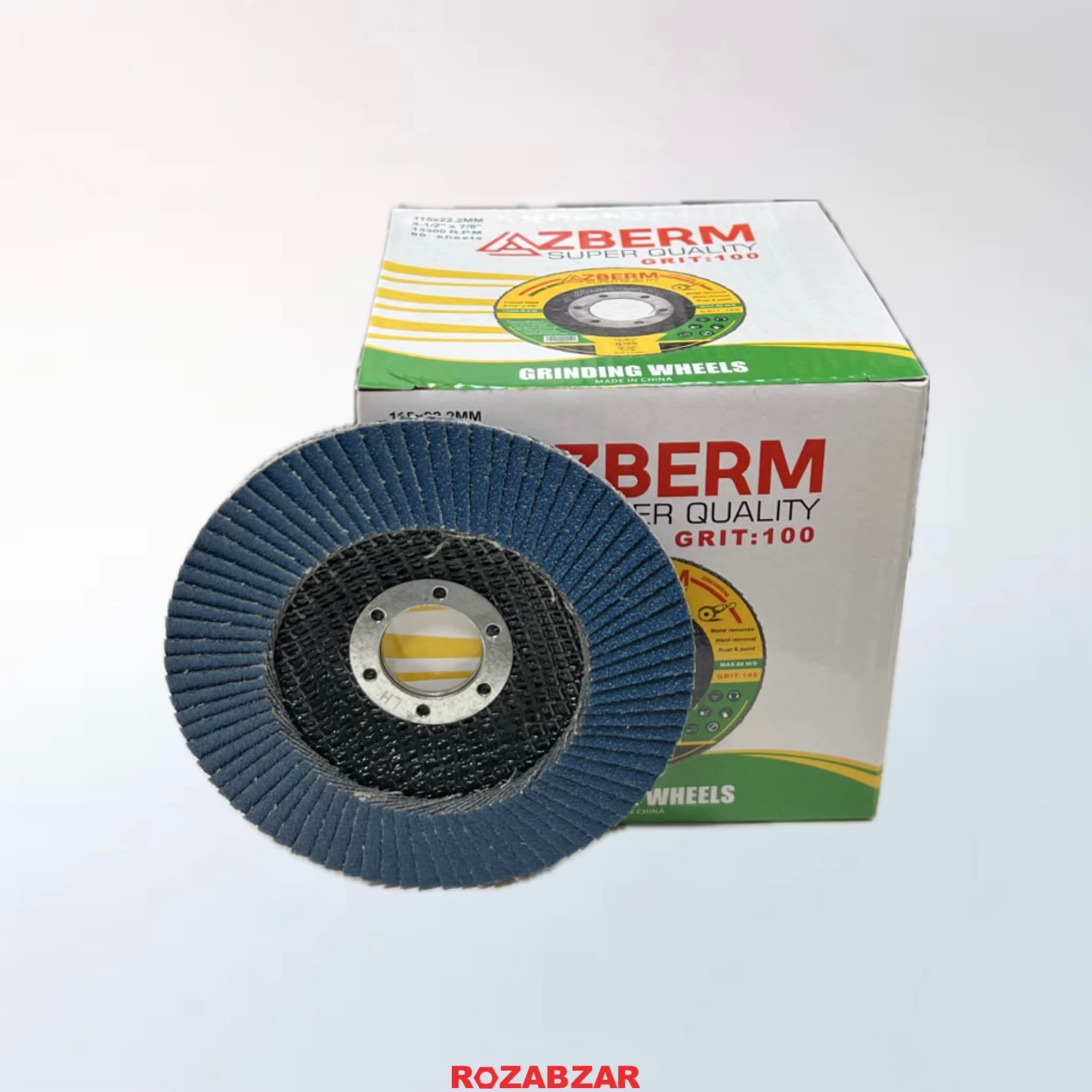 سنباده فلاپ مینی P120 آزبرم(AZBERM)