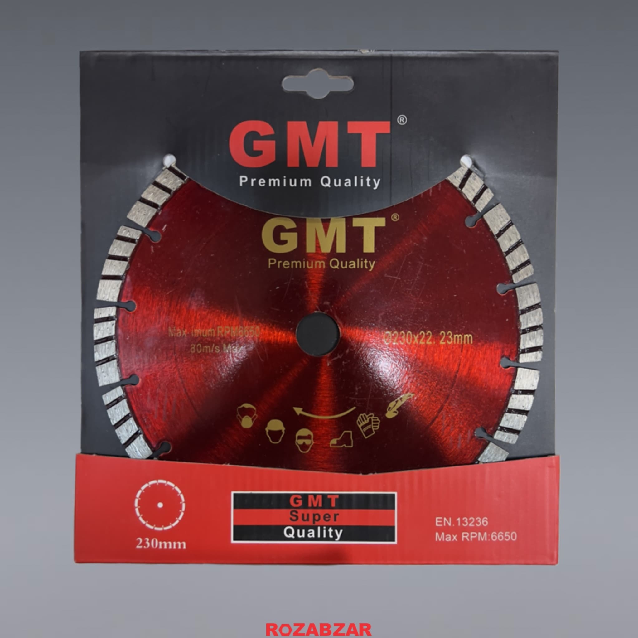 صفحه گرانیت بر 230 میلیمتر GMT
