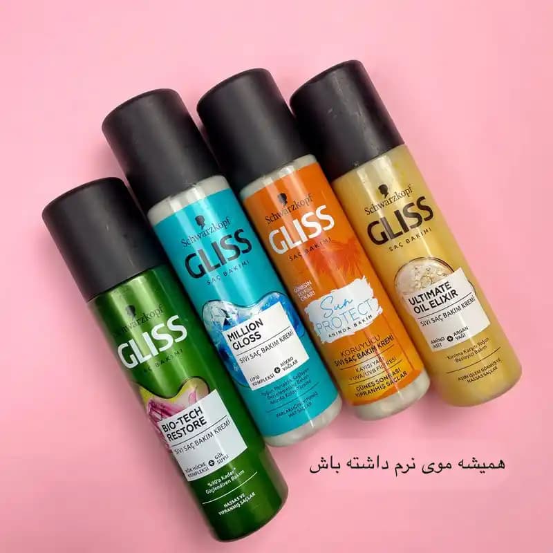 اسپری دوفاز مو گلیس مدل NUTRIBALANCE REPAIR حاوی سرامید و ابریشم مناسب موهای آسیب‌دیده حجم 200 میلی‌لیتر — تصویر ۹