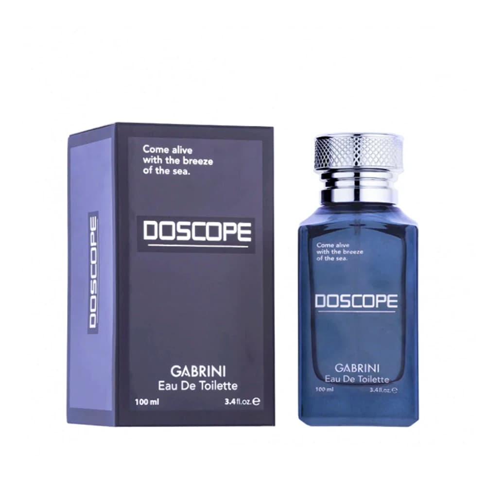 ادکلن مردانه گابرینی مدل DOSCOPE BLUE حجم 100 میلی‌لیتر — تصویر ۳