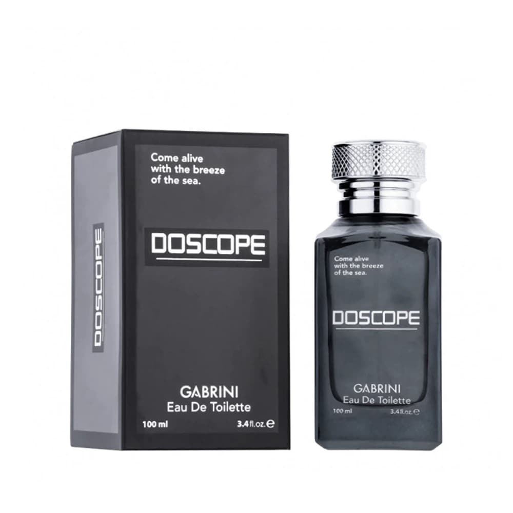 ادکلن مردانه گابرینی مدل DOSCOPE BLACK حجم 100 میلی‌لیتر — تصویر ۲
