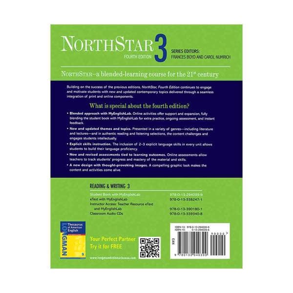 NorthStar 3 Reading and Writing نورث استار سه ریدینگ اند رایتینگ ویرایش چهارم — تصویر ۳