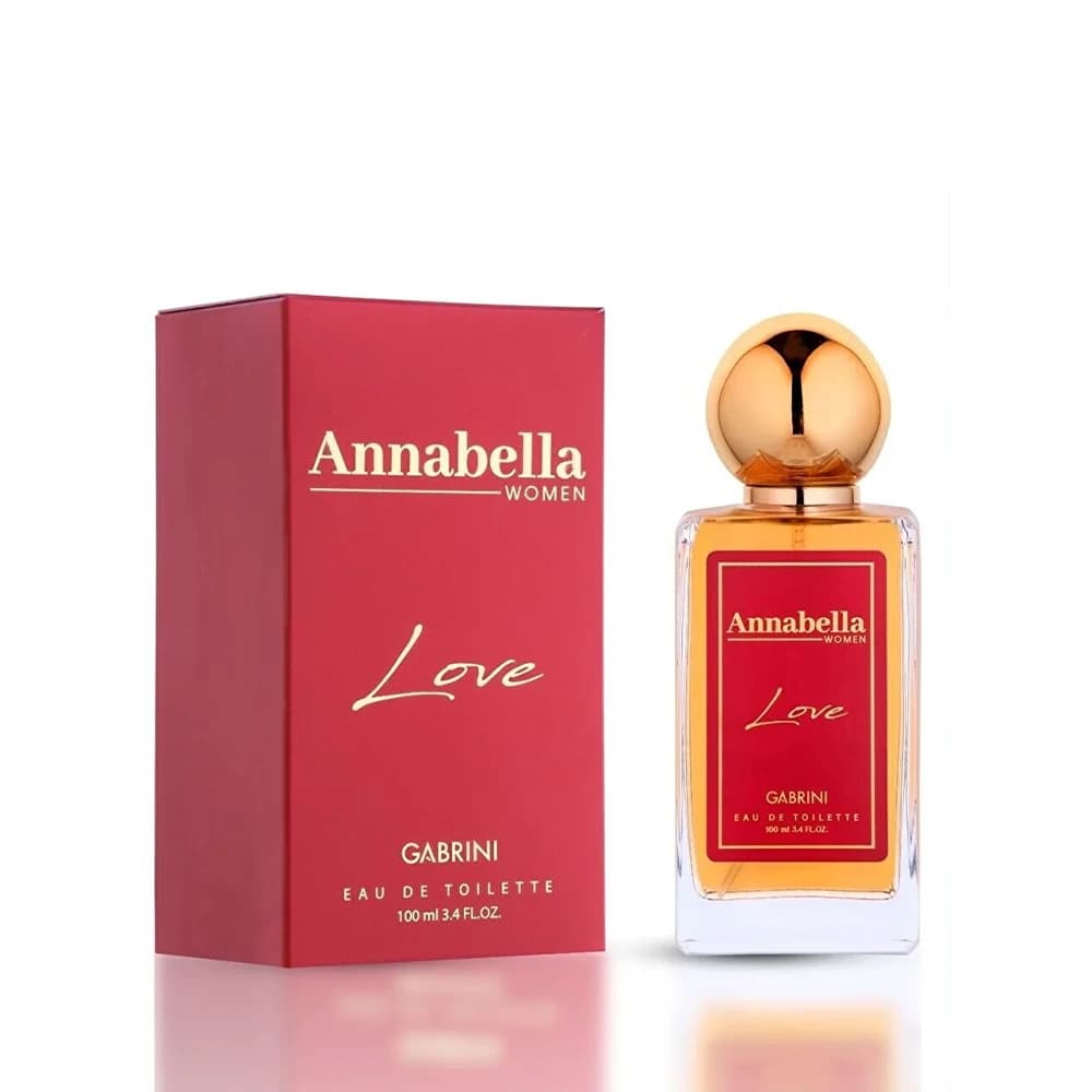 ادکلن زنانه گابرینی مدل Annabella Love حجم 100 میلی‌لیتر