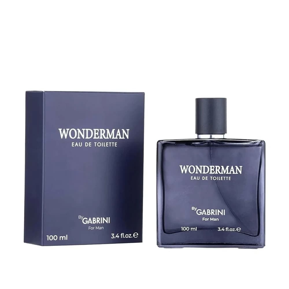 ادکلن مردانه گابرینی مدل WONDERMAN حجم 100 میلی‌لیتر